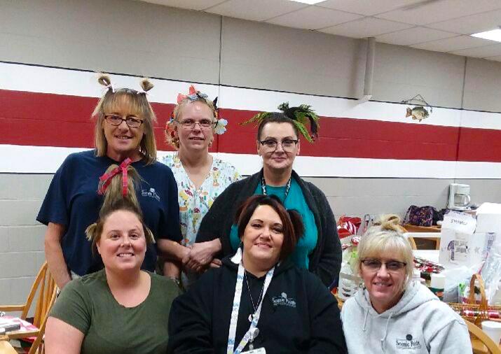 Crazy Hair Day at Millersburg Nursing Home